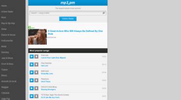 Get Mp3.pm news .